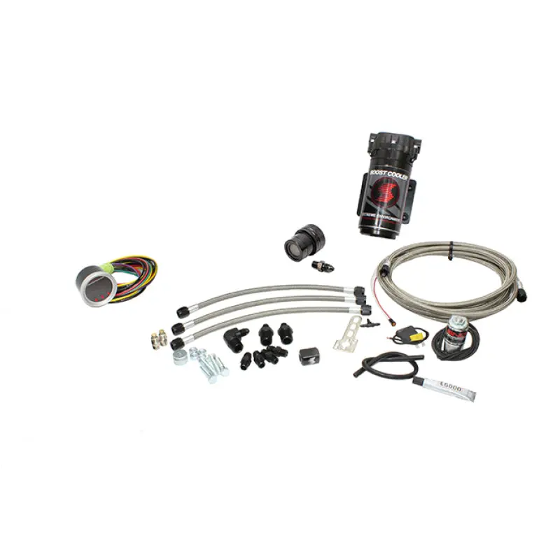 Snow Performance Stg 2 Boost Cooler F/I Prog. Water Injection Kit (Ss Braided 4An Fitting) - No Tank 1