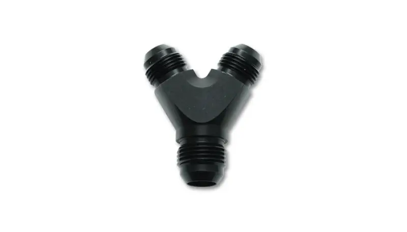 Vibrant -16An X -16An X 16An Y-Adapter Fitting - Aluminum Black 1