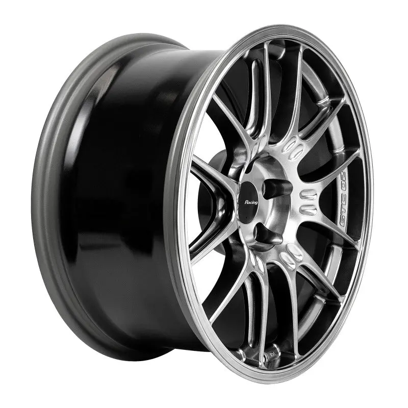 Enkei Gtc02 18X9 5X112 25Mm Offset 66.5Mm Bore Hyper Silver Wheel 1