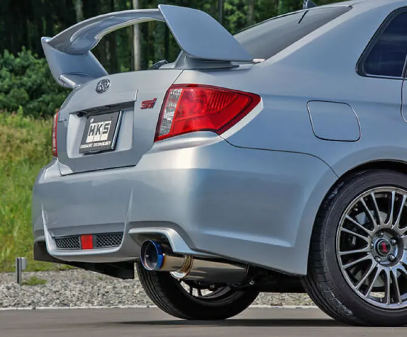 Hks Racing Muffler Wrx Sti Sedan 11-14 Usa 1