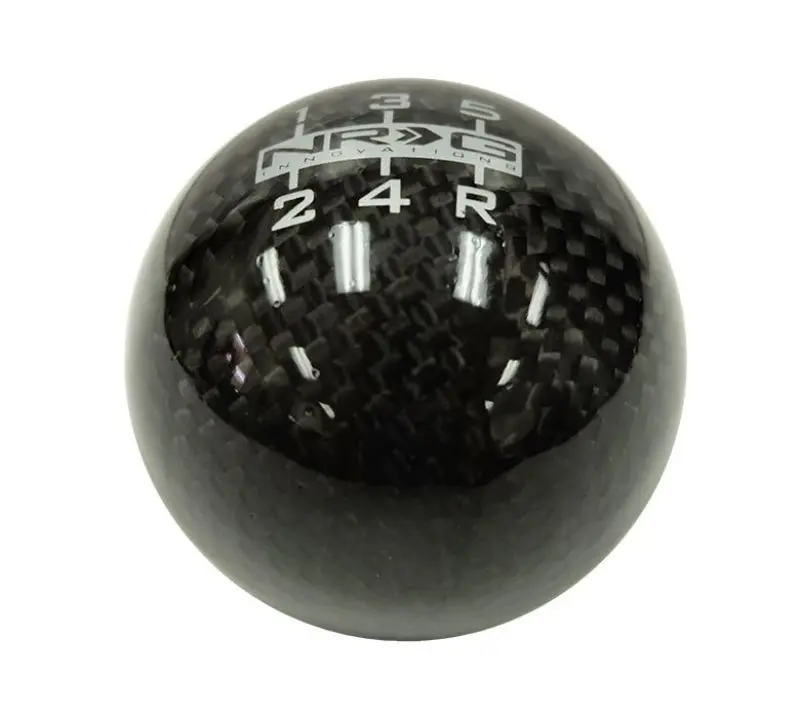Nrg Universal Ball Style Shift Knob (No Logo) - Heavy Weight - Black Carbon Fiber 1