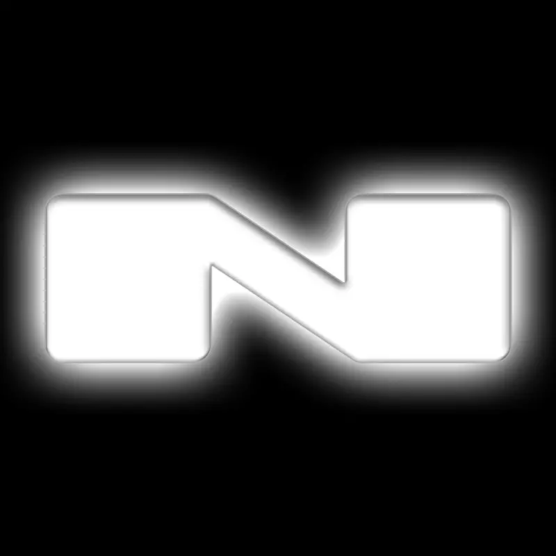 Oracle Lighting Universal Illuminated Led Letter Badges - Matte Wht Surface Finish - N See Warranty 1