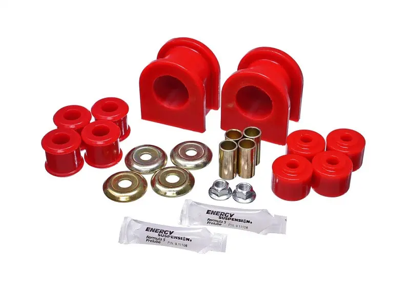Energy Suspension 89-11 Ford F53 Motorhome Red 36Mm Rear Sway Bar Bushing Set 1