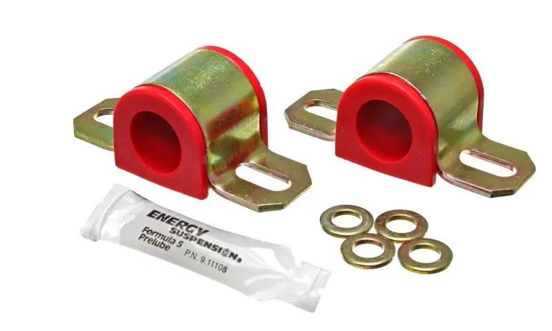 Energy Suspension Universal 24Mm Red Non-Greasable Sway Bar Bushings 1