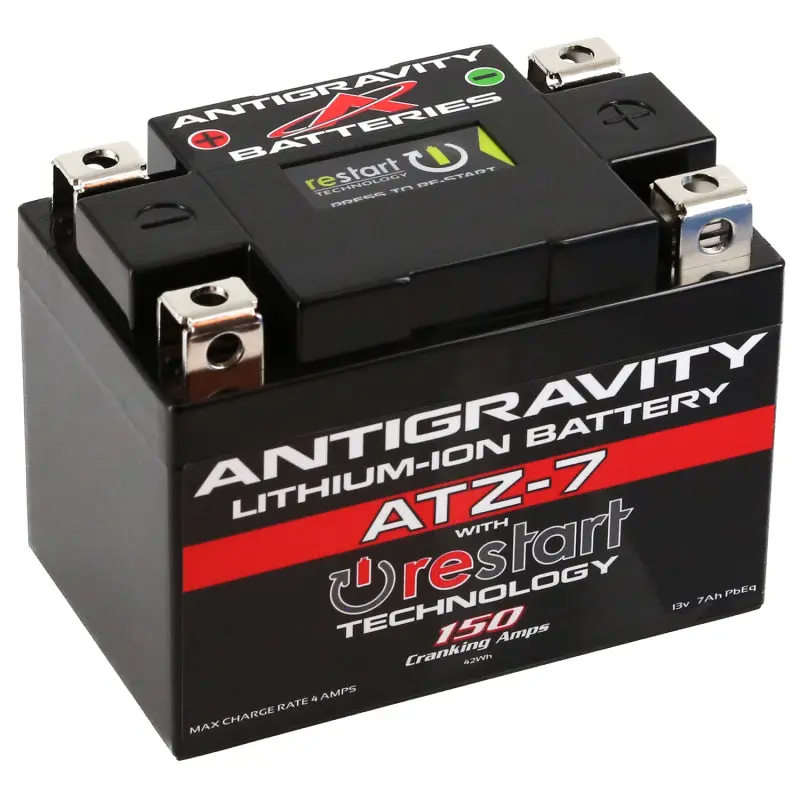 Antigravity Ytz7 Lithium Battery W/Re-Start 1
