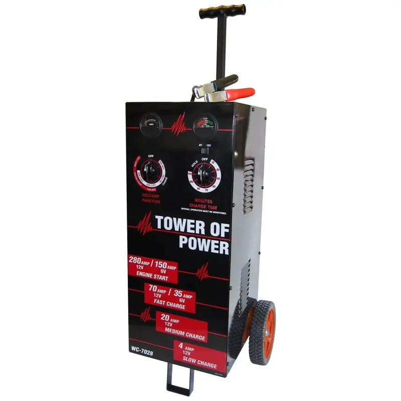 Autometer Wheel Charger Tower Of Power Man 70/30/4/280 Amp 1