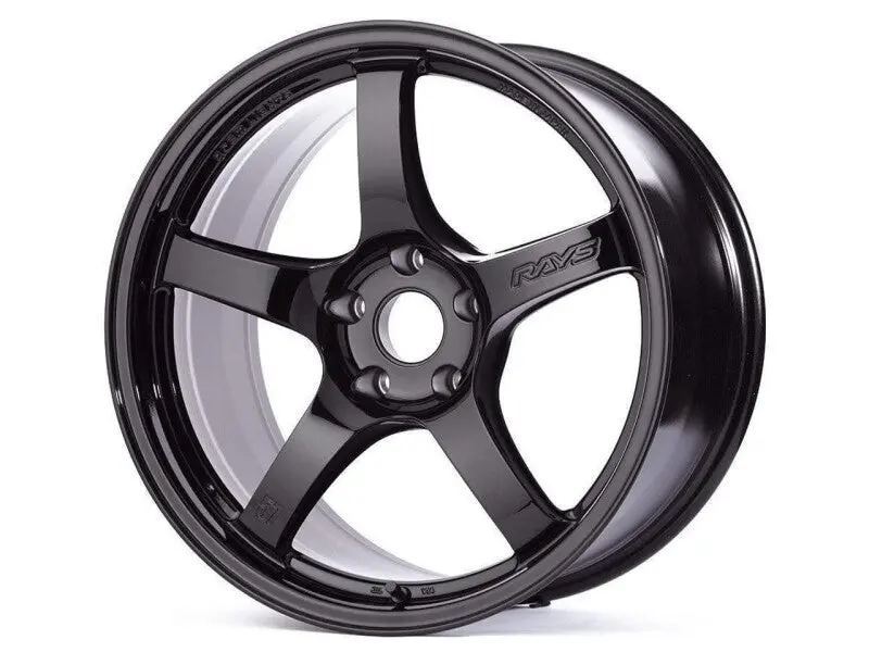 Gram Lights 57Cr 18X9.5 +38 5-114.3 Glass Black Wheel (Min Order Qty Of 20) 1