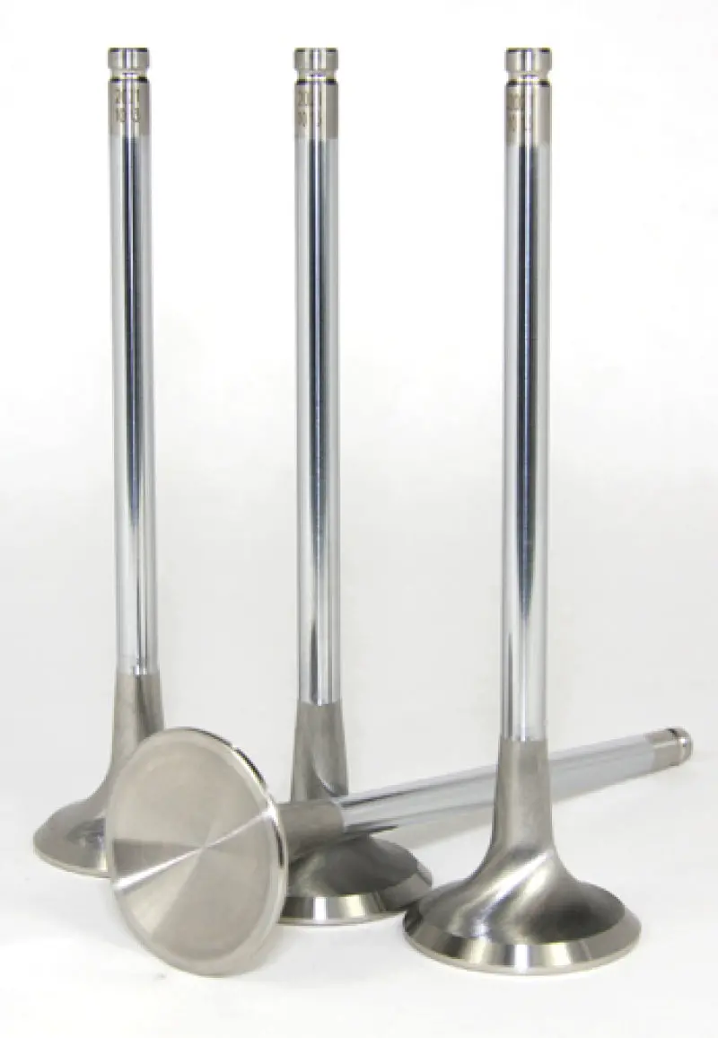 Gsc P-D 4B11t Chrome Polished Super Alloy Exhaust Valve - 30Mm Head (+1Mm) - Set 8 1