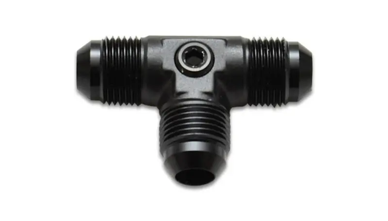 Vibrant -6An To -6An Male Tee Adapter Fitting With 1/8In Npt Port 1