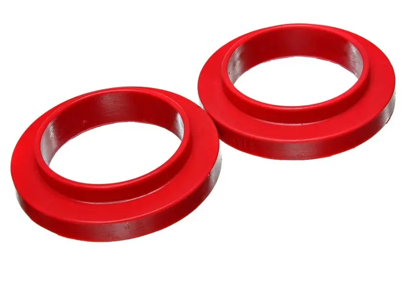 Energy Suspension Universal 3 3/4In Id 25 7/16In Od 3/4In H Red Coil Spring Isolators (2 Per Set) 1