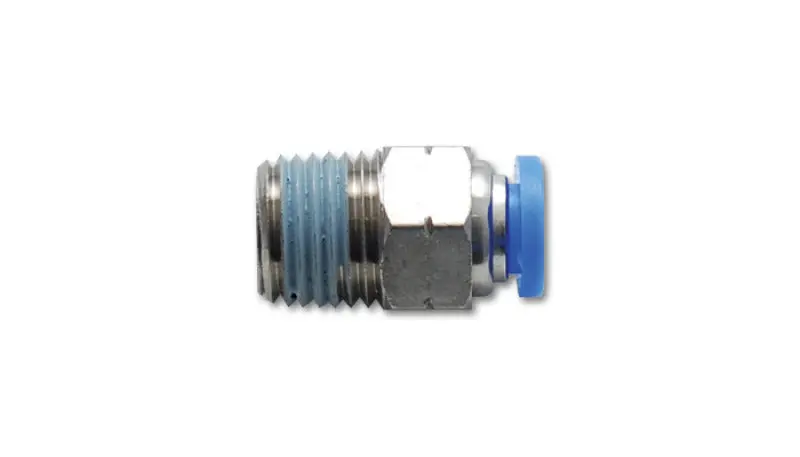 Vibrant Male Straight Fitting For 1/4In Od Tubing (1/16In Npt Thread) 1