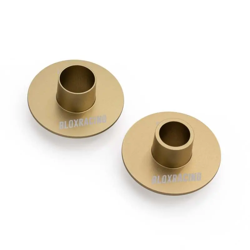 Blox Racing Subframe Hard Collar Kit For All S2000 - Front And Rear Total 12 Pieces (Gold) 2