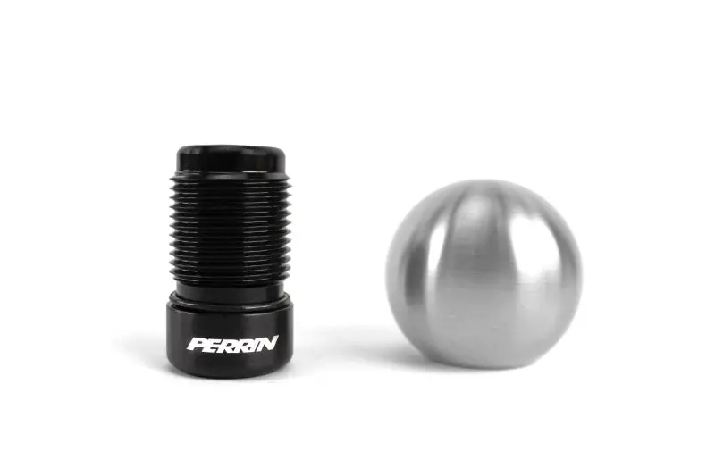 Perrin 2022 Brz/Gr86 Manual Brushed 2.0In Stainless Steel Shift Knob Ball 1