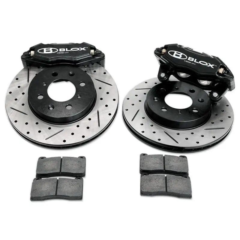 Blox Racing 92-95 Honda Civic Tuner Series Front Brake Upgrade Kit 1