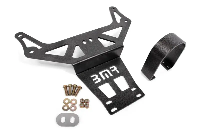 Bmr 15-18 Dodge Challenger (Auto Trans) Hellcat/Demon Driveshaft Safety Loop - Black Hammertone 1