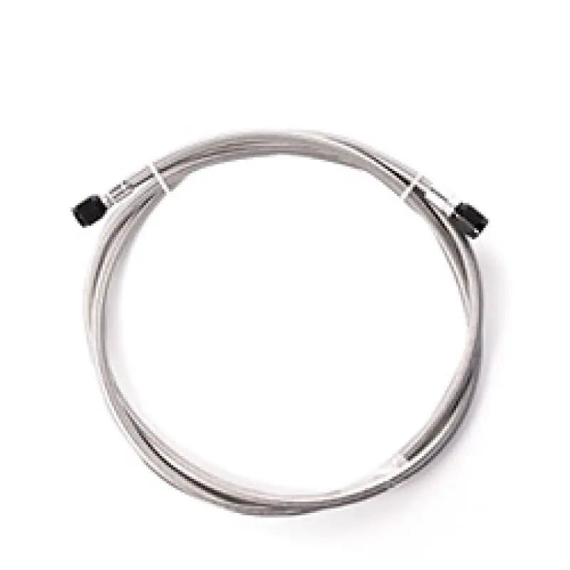 Snow Performance 1Ft Stainless Steel Braided Line (Black) W/ 4An Fittings 1