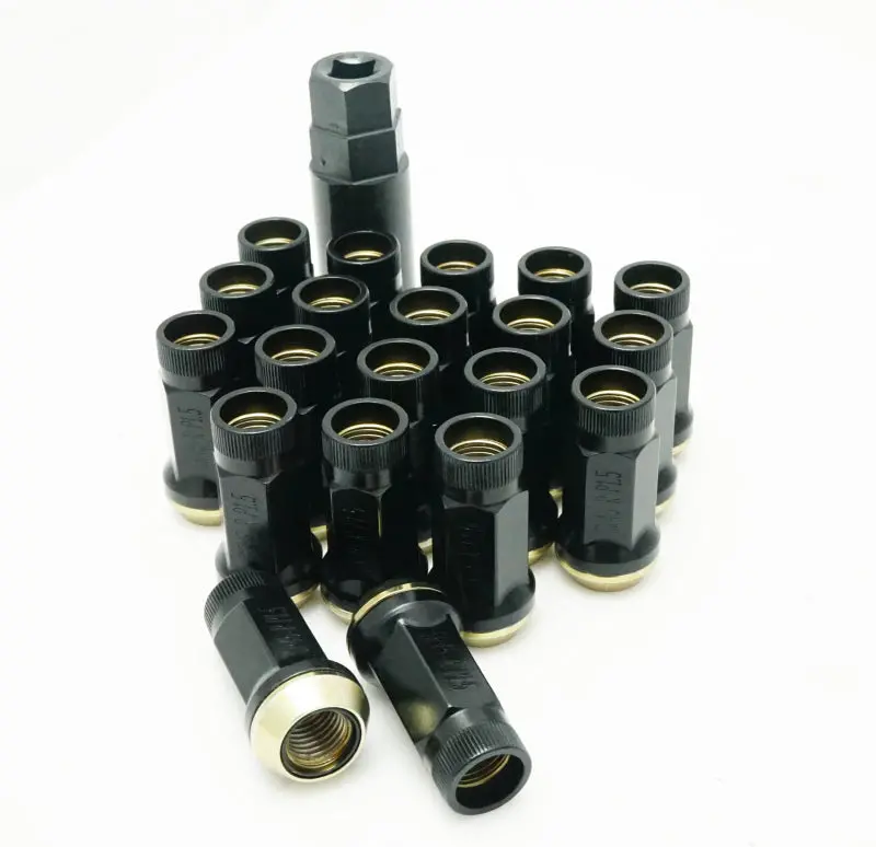 Wheel Mate Muteki Sr45r Lug Nut Kit 12X1.25 - Black 1