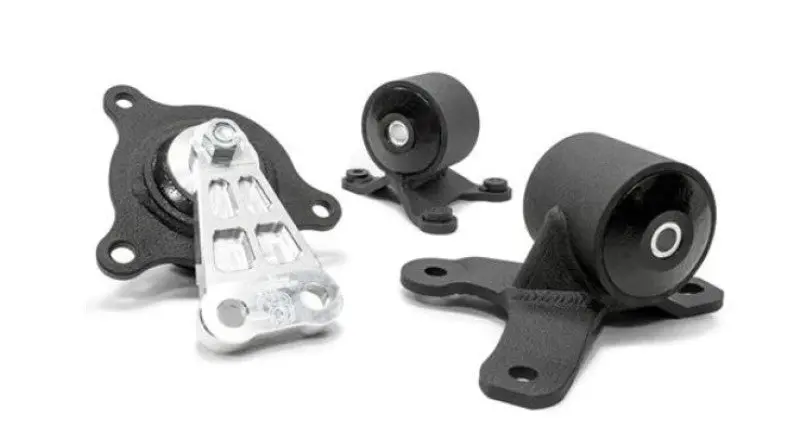 Innovative 02-05 Civic K-Series Black Steel Mounts 95A Bushings (Not K24 Trans) 1