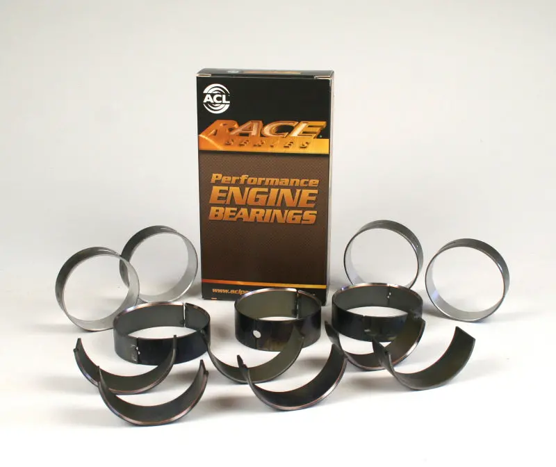 Acl Nissan Rb26dett Std Size High Perf W/ Extra Oil Clearance Main Bearing Set Ct-1 Coated 1