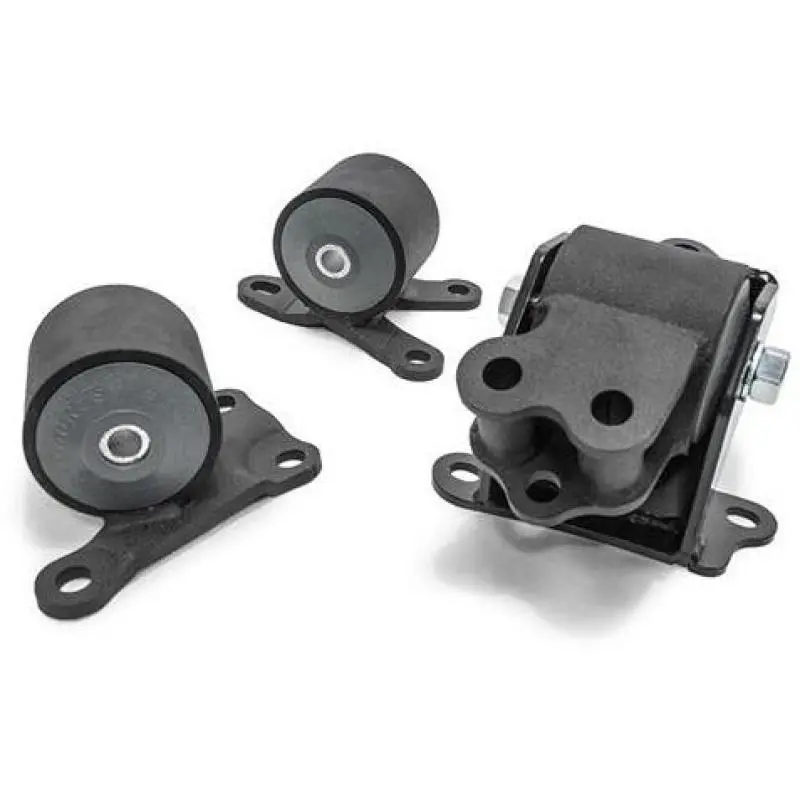 Innovative 96-00 Civic B/D Series Black Steel Mounts 60A Bushings (3 Bolt) 1