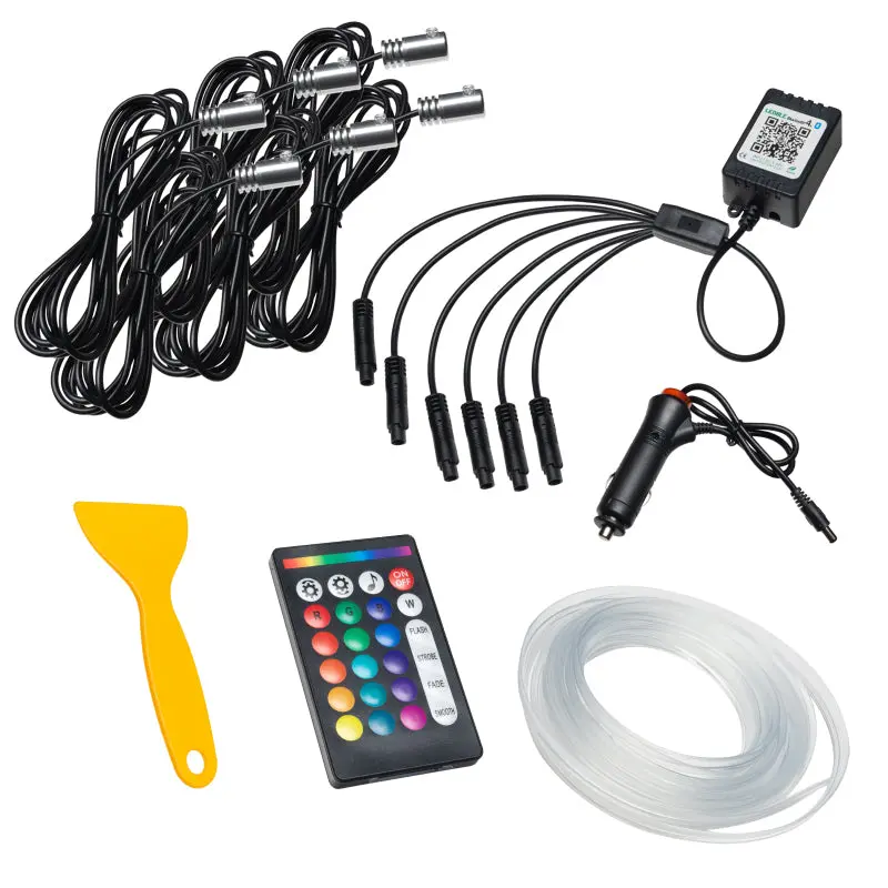 Oracle Fiber Optic Led Interior Kit - Colorshift (6Pcs) - Colorshift See Warranty 1