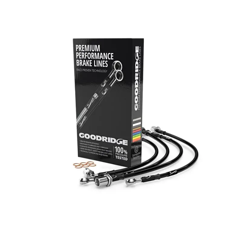 Goodridge 2016+ Ford Focus Rs Mk3 Phantom Stainless Steel Brake Lines 1