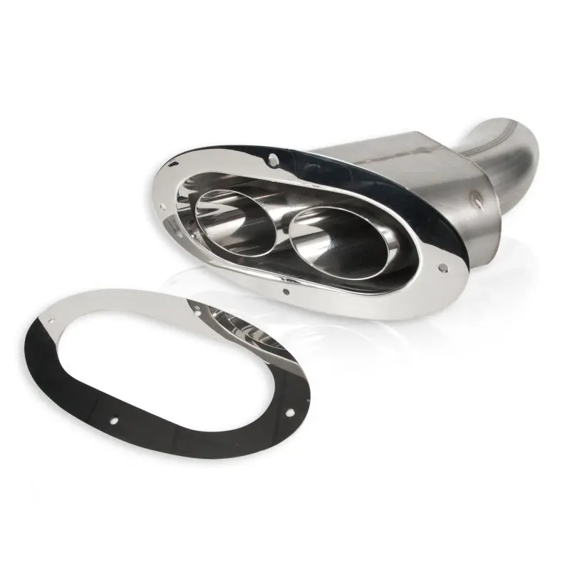 Stainless Works Angled-Oval Through-Body Tip With Tubes 1