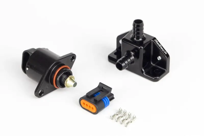 Haltech Billet 2 Port Housing W/2 Screw Style Motor Idle Air Control Kit 1