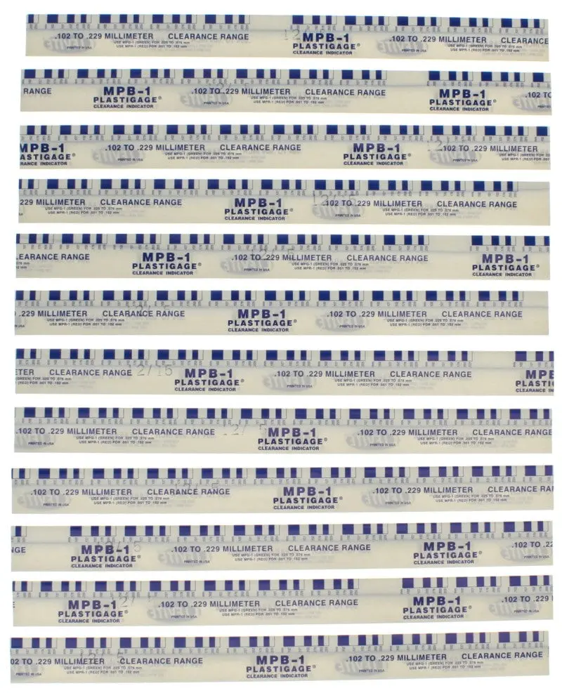 Clevite Plastigage Blue Plastigage - 12 Pack 1