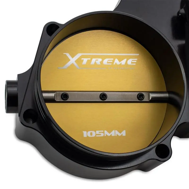 Blox Racing 2015+ Dodge Hellcat / Jeep Trackhawk 6.2L 105Mm Electronic Billet Throttle Body - Black 1