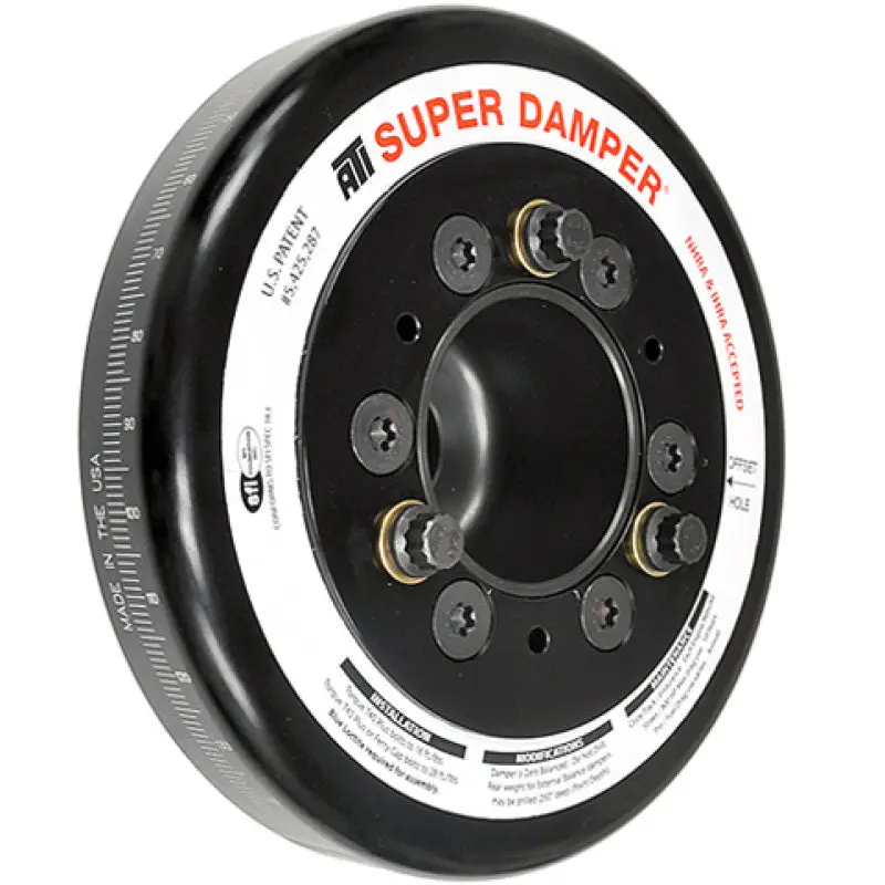 Ati Damper - 7.074In - Alum Lw - Honda K20 - Race Only - No Belt Drives 1