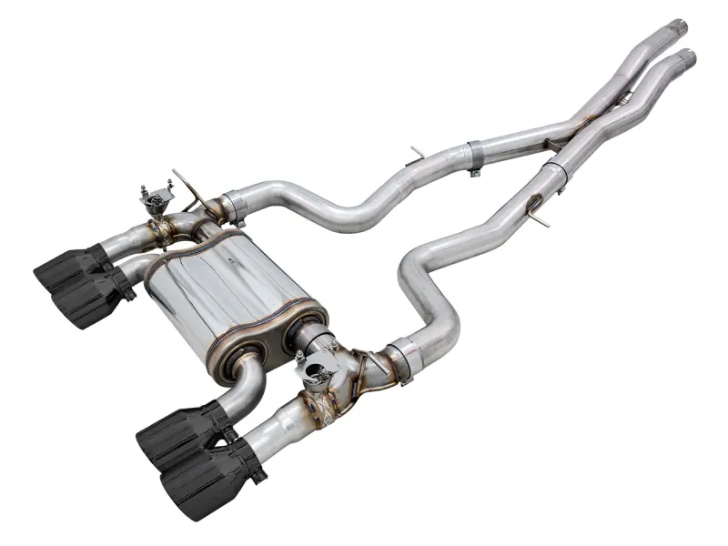 Awe Tuning Bmw F8x M3/M4 Track Edition Catback Exhaust - Diamond Black Tips 1