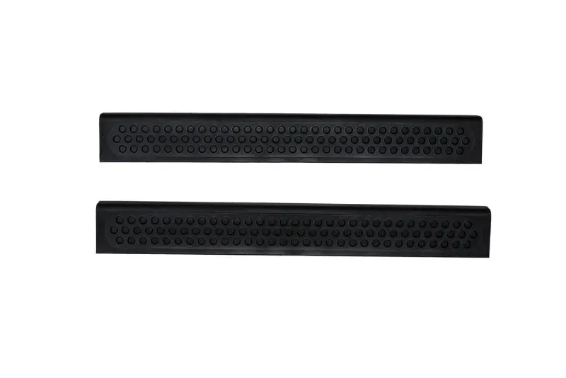 Avs Universal Stepshields Door Sills 2Pc - Black 1