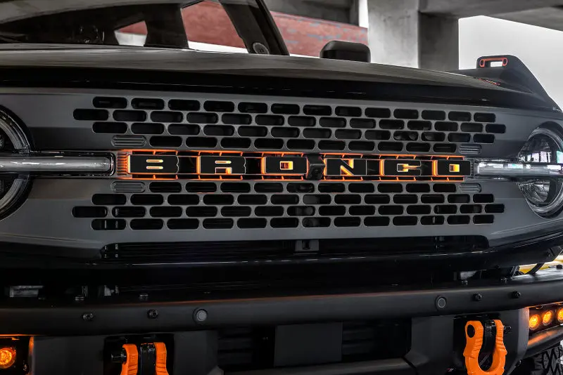 Oracle Lighting Universal Illuminated Led Letter Badges - Matte Blk Surface Finish - N See Warranty 2