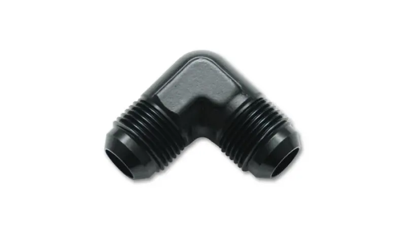 Vibrant -6An 90Deg Flare Union Fitting - Aluminum 1
