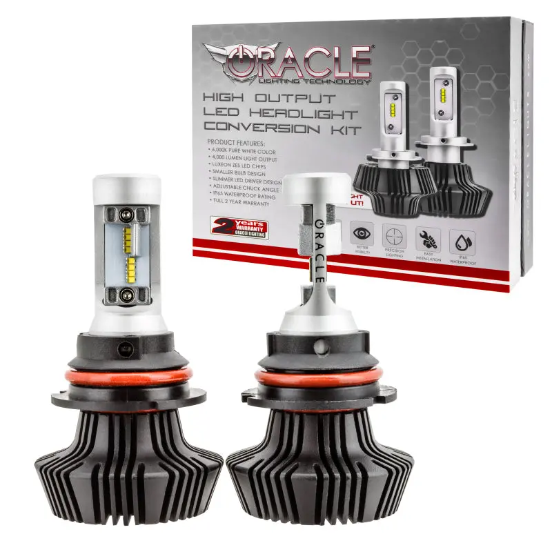 Oracle 9007 4000 Lumen Led Headlight Bulbs (Pair) - 6000K See Warranty 1