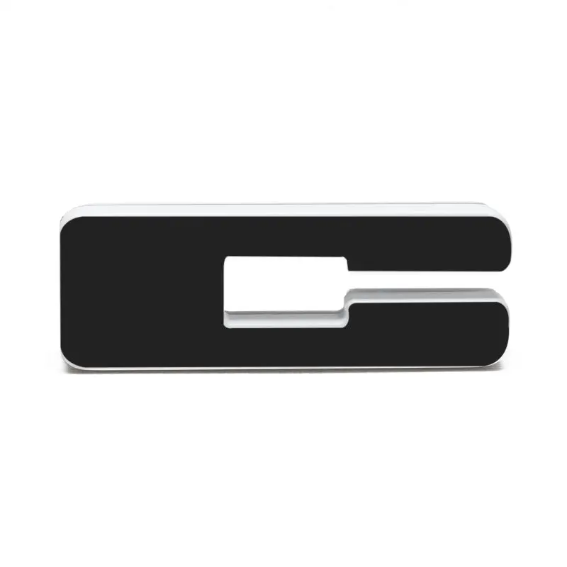 Oracle Lighting Universal Illuminated Led Letter Badges - Matte Blk Surface Finish - C See Warranty 2