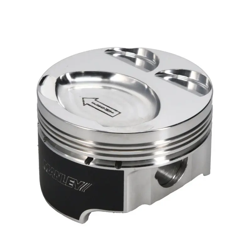Manley Mazda 87.5Mm Std Bore 9.5 Cr Dish Type Platinum Series Extreme Duty Pistons W/Rings 2