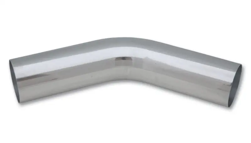 Vibrant 1In O.D. Universal Aluminum Tubing (45 Degree Bend) - Polished 1
