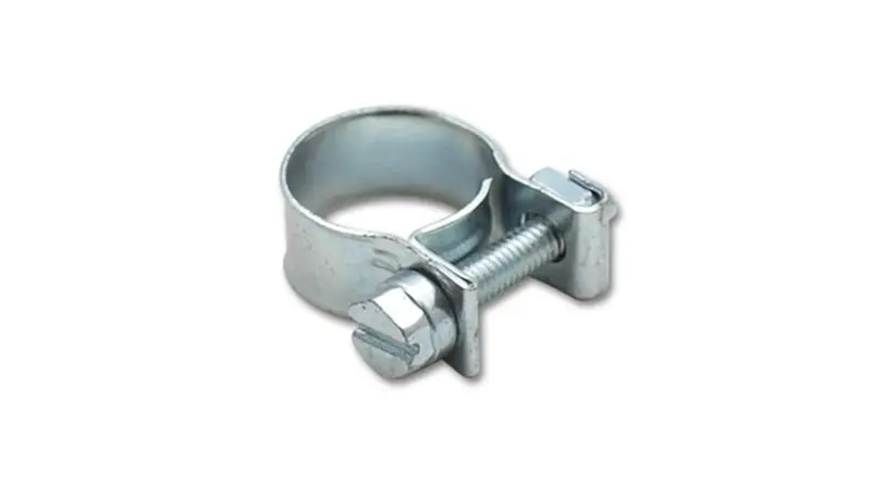 Vibrant Inj Style Mini Hose Clamps 15-17Mm Clamping Range Pack Of 10 Zinc Plated Mild Steel 2