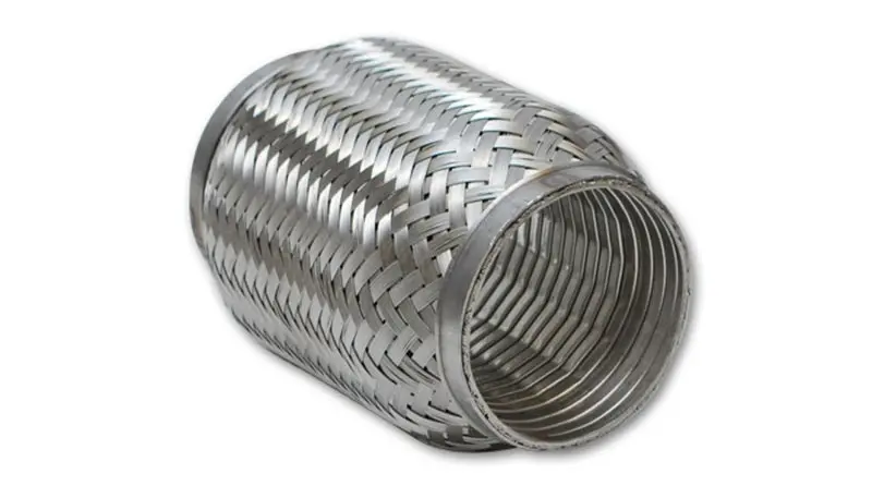 Vibrant Ss Turbo Flex Coupling With Interlock Liner 2.5In Inlet/Outlet X 4In Long 1