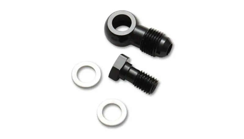 Vibrant -6An Male Banjo Fitting 10Mm X 1.5 Metric Aluminum + 2 Washers 1
