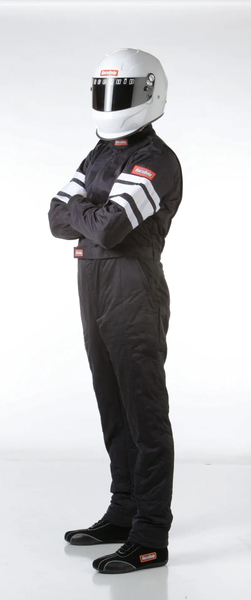 Racequip Black Sfi-5 Suit - Medium 1