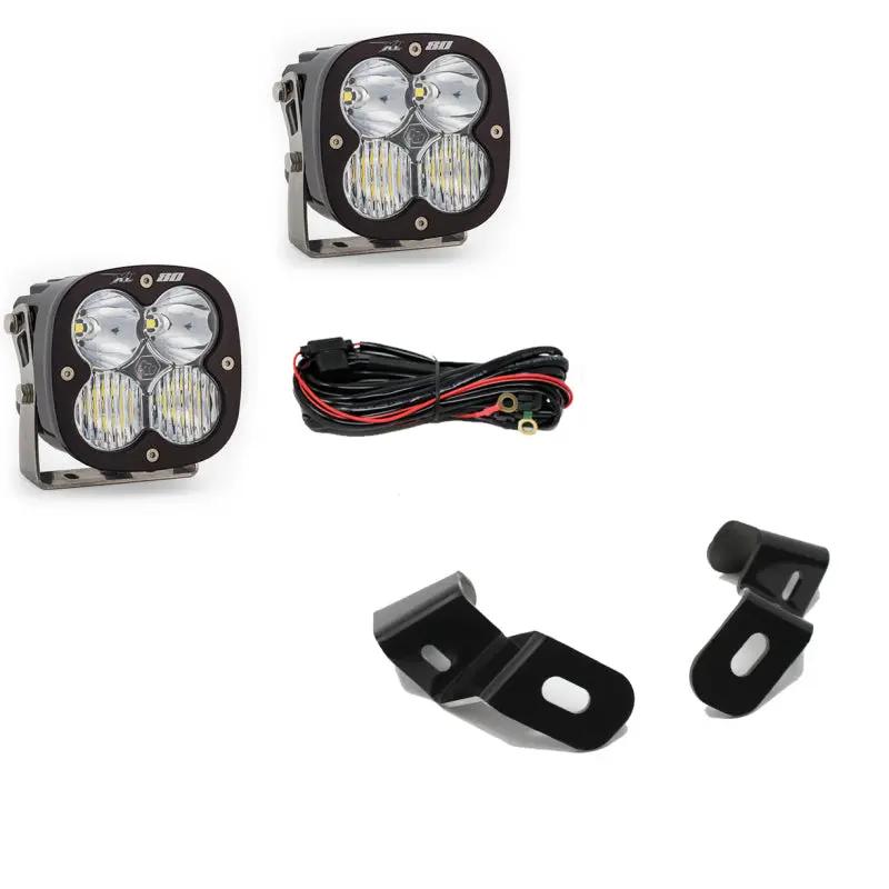 Baja Designs 2019+ Ram 2500/3500 Xl 80 Driving Combo A-Pillar Kit - Clear 1