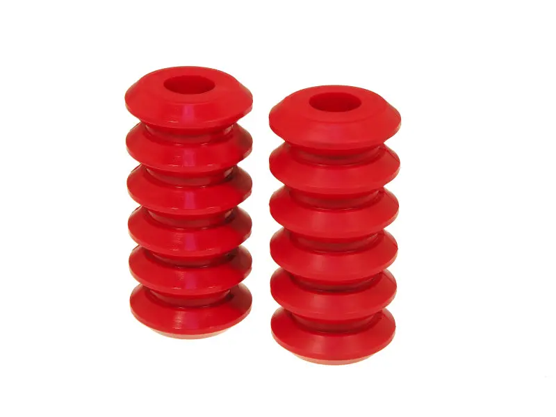 Prothane Universal Coil Spring Inserts - 7.5In High - Red 1
