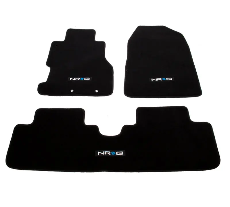 Nrg Floor Mats - 02-03 Honda Civic Si 3Dr Coupe (Nrg Logo) - 3Pc. 1
