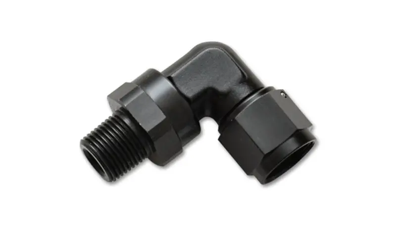Vibrant -6An To 1/8In Npt Female Swivel 90 Degree Adapter Fitting 1