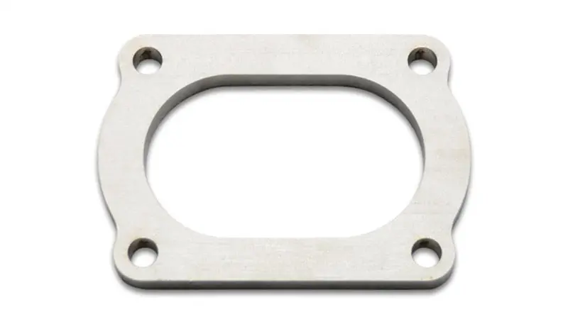 Vibrant T304 Ss 4 Bolt Flange For 3In O.D. Oval Tubing 2