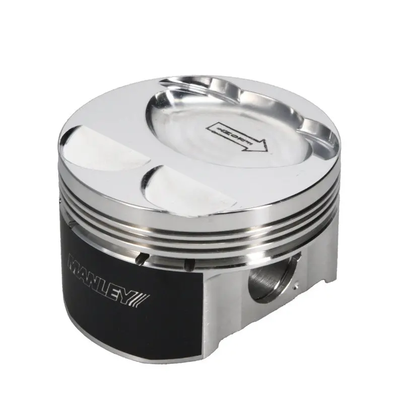 Manley Mazdaspeed 3 Mzr 2.3L 87.75Mm Bore -13.3Cc Dome 9.5:1 Cr Pistons W/ Rings - Set Of 4 1