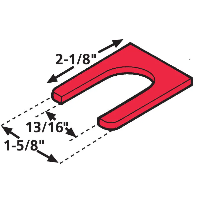 Spc Performance Frtlnr Shim 1/16In.(6) 1
